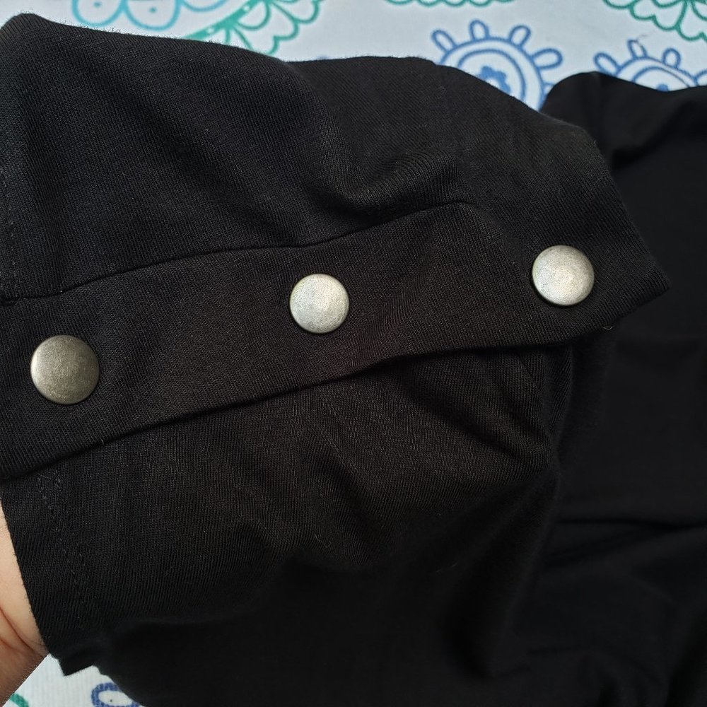 Express Black Basic Dress Nwt Large - image 3